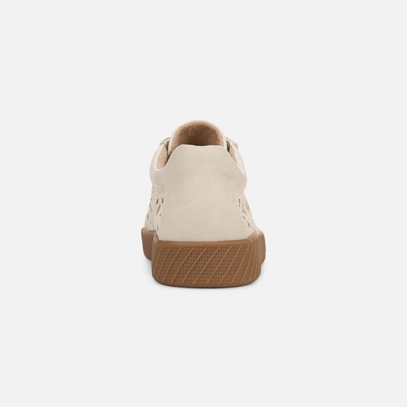 Naturalizer Women's SOUL Neela-Perf Sneaker - Light Sand Beige Fabric