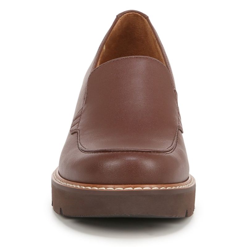 Naturalizer Women's Cabaret Loafer - Cappuccino Brown Synthetic
