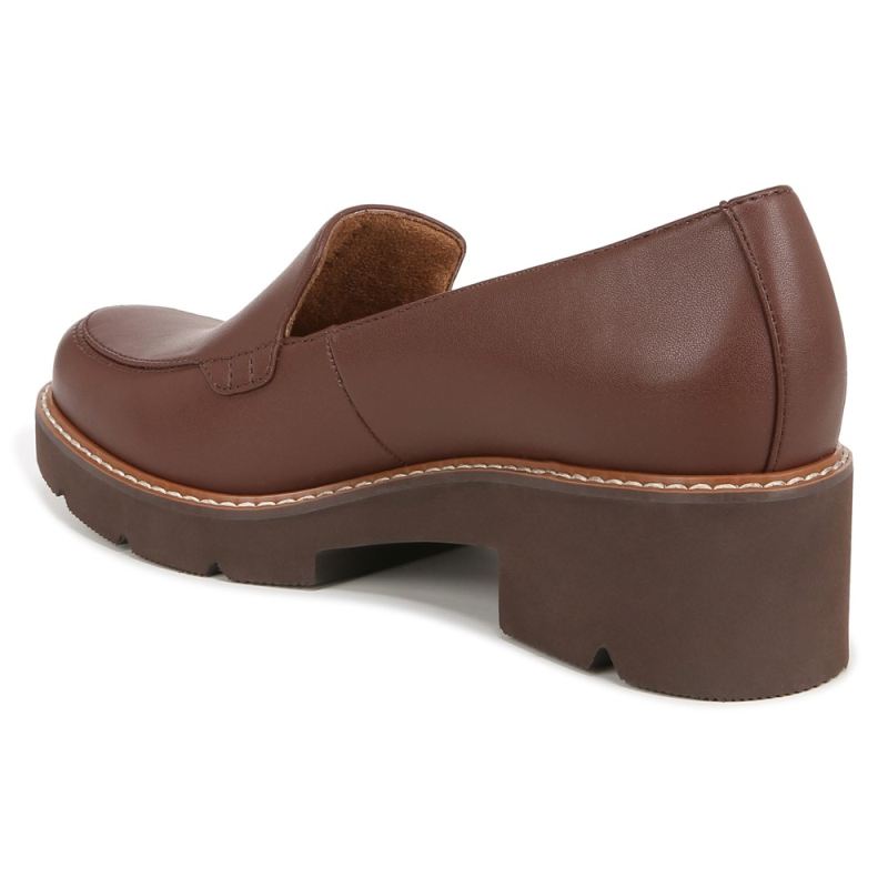 Naturalizer Women's Cabaret Loafer - Cappuccino Brown Synthetic