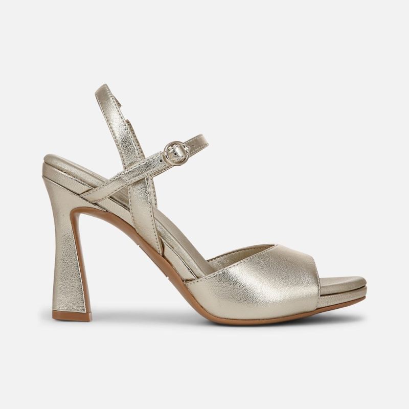 Naturalizer Women's Lala Dress Sandal - Champagne Leather