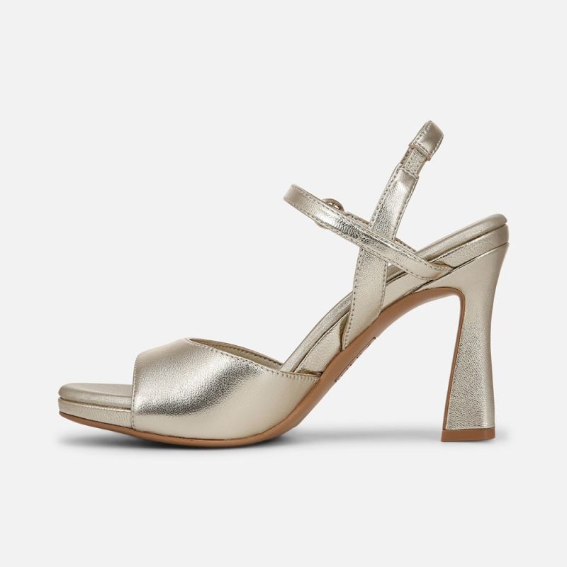 Naturalizer Women's Lala Dress Sandal - Champagne Leather