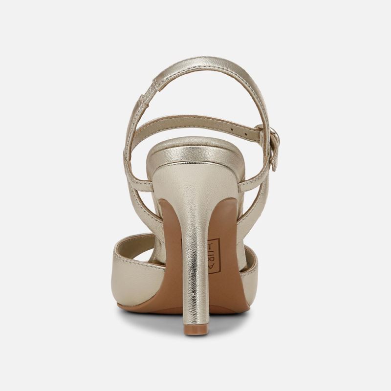 Naturalizer Women's Lala Dress Sandal - Champagne Leather