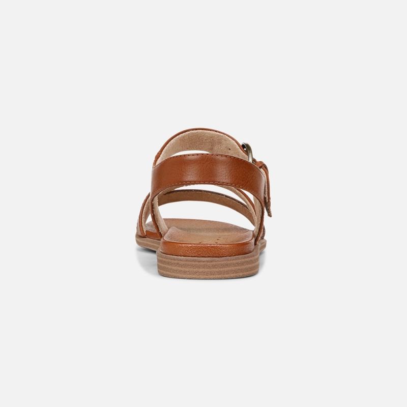 Naturalizer Women's SOUL Jayvee Sandal - Brown Faux Leather