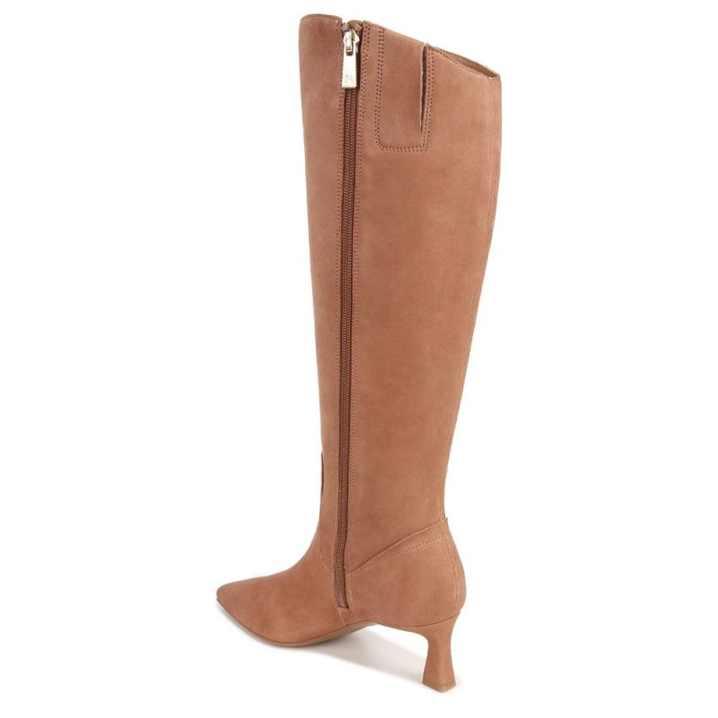 Naturalizer Women's Deesha Wide Calf Knee High Boot - Cafe Brown Suede
