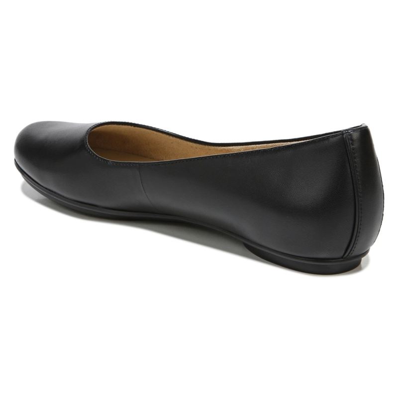 Naturalizer Women's Maxwell Ballet Flat - Black Leather