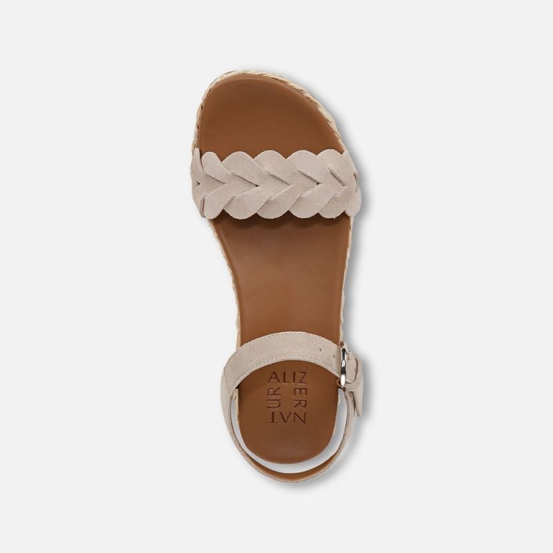 Naturalizer Women's Neila Sandal - Deep Porcelain Leather