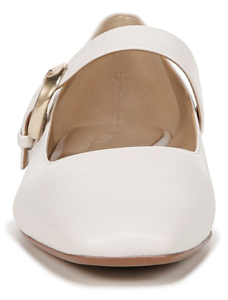 Naturalizer Women's 27 EDIT Carter Mary Jane - Warm White Leather