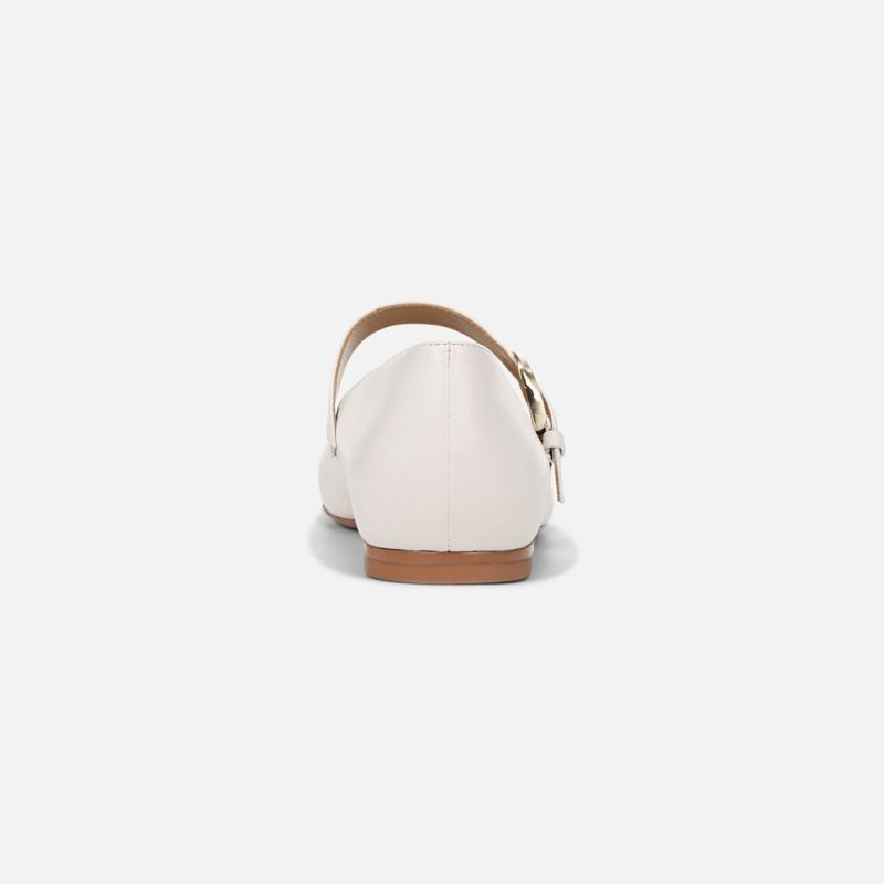 Naturalizer Women's 27 EDIT Carter Mary Jane - Warm White Leather