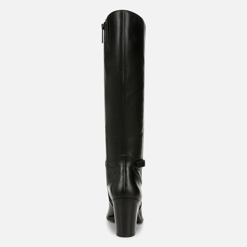 Naturalizer Women's Kalina Extra Wide Calf Knee High Boot - Black Leather