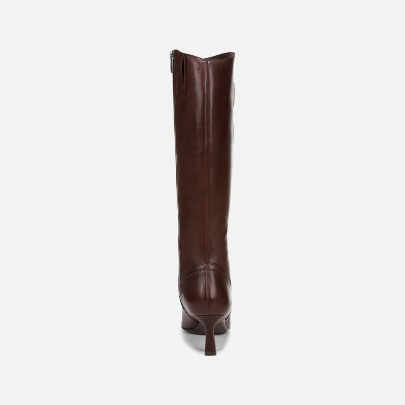 Naturalizer Women's Deesha Wide Calf Knee High Boot - Chocolate Bar Leather