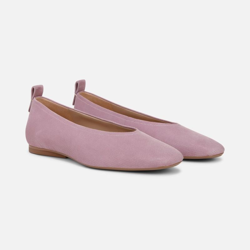 Naturalizer Women's 27 Edit Carla Flat - Fremito Purple Suede