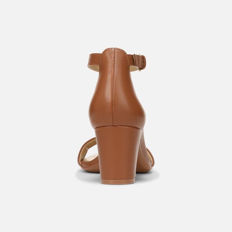 Naturalizer Women's Vera Dress Sandal - English Tea Leather