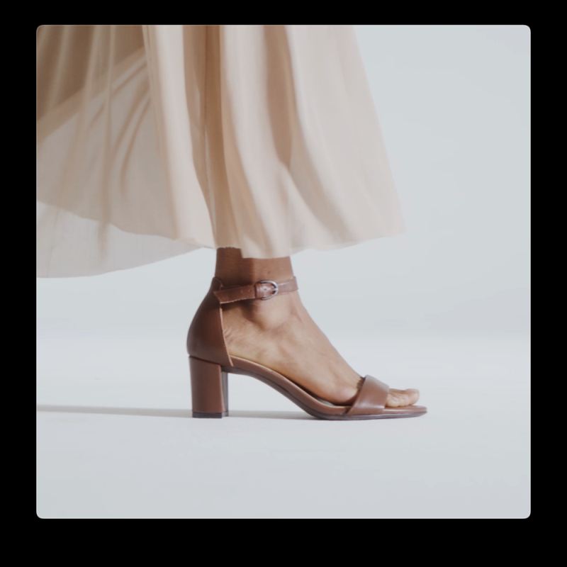 Naturalizer Women's Vera Dress Sandal - English Tea Leather