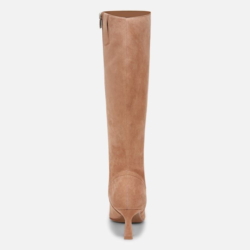 Naturalizer Women's Deesha Extra Wide Calf Knee High Boot - Café Suede