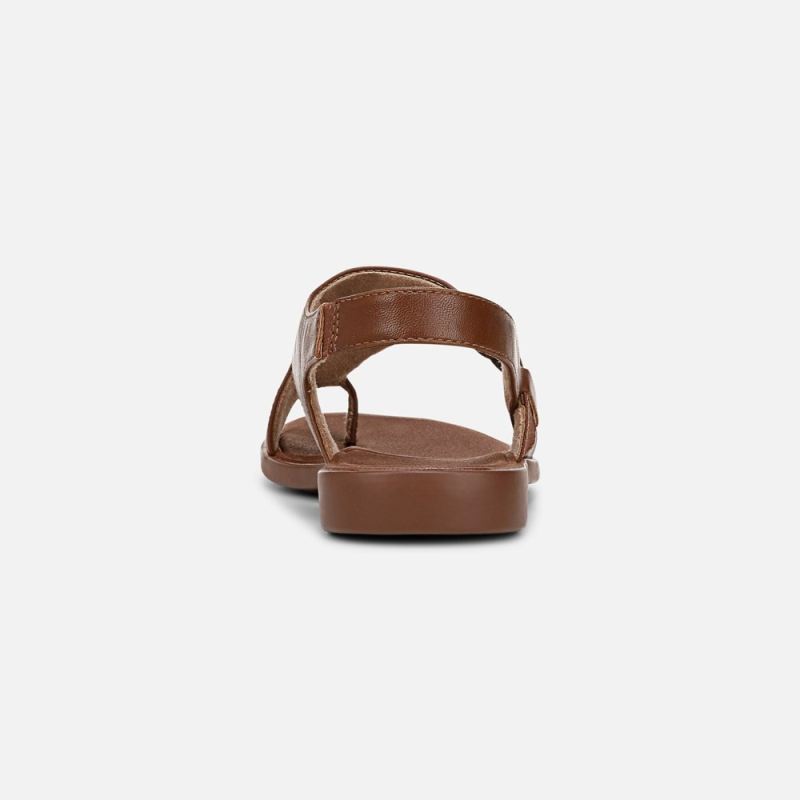 Naturalizer Women's SOUL Freya Sandal - Brown Faux Leather