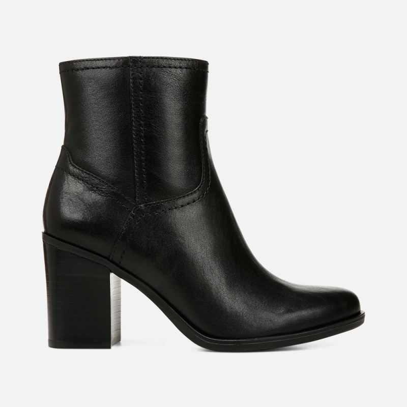 Naturalizer Women's Kalina Ankle Bootie - Black Leather