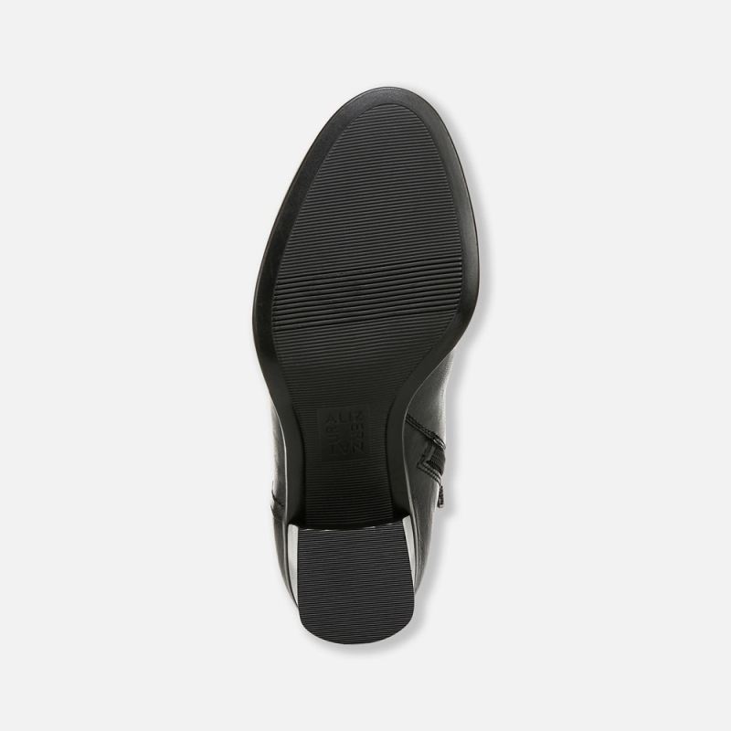 Naturalizer Women's Kalina Ankle Bootie - Black Leather