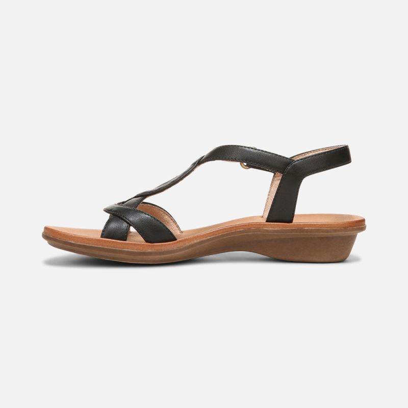 Naturalizer Women's SOUL Solo Sandal - Black Synthetic