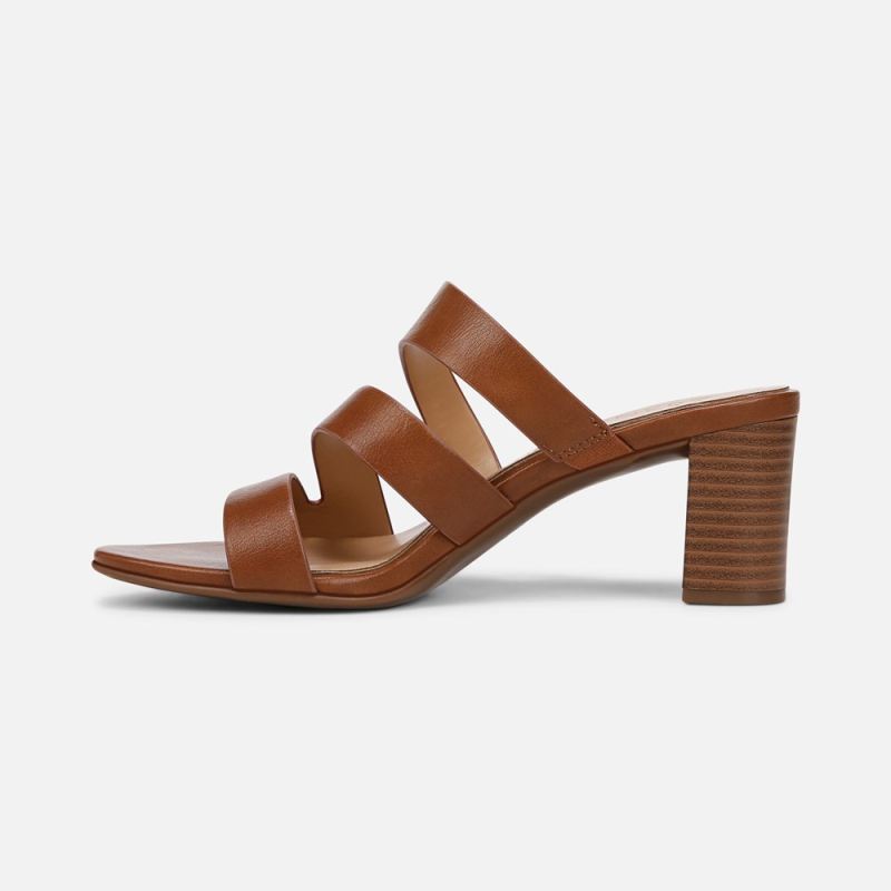 Naturalizer Women's Beaming Slide Sandal - English Tea Faux Leather