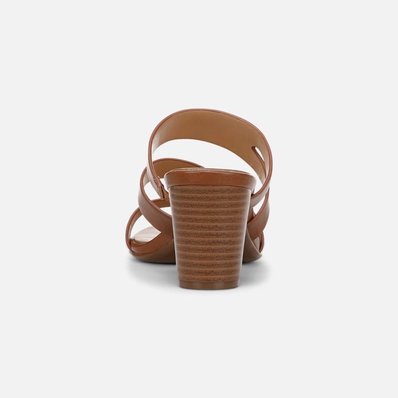 Naturalizer Women's Beaming Slide Sandal - English Tea Faux Leather