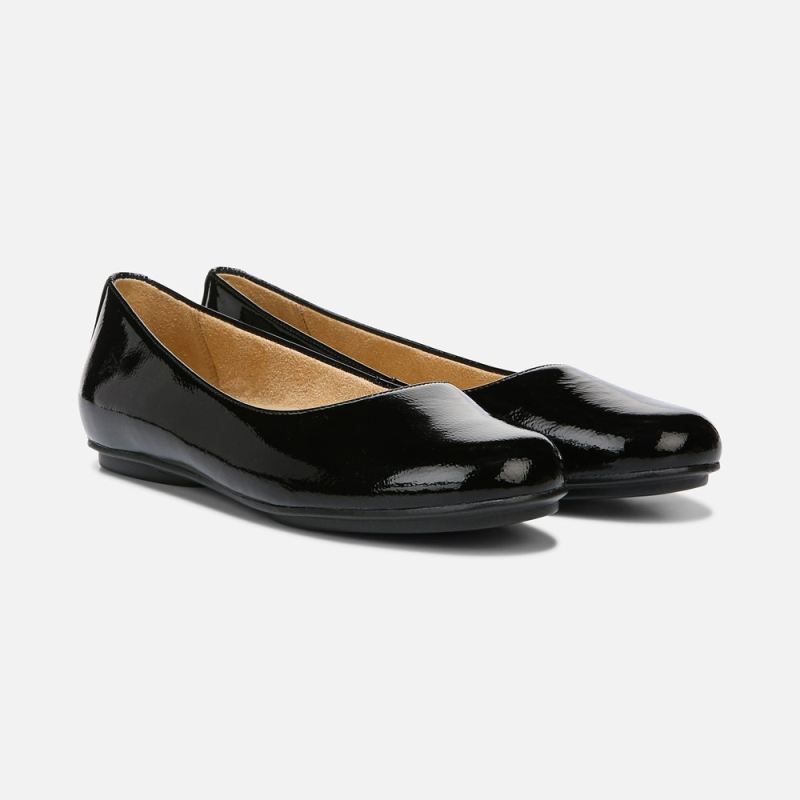 Naturalizer Women's Maxwell Ballet Flat - Black Patent Leather