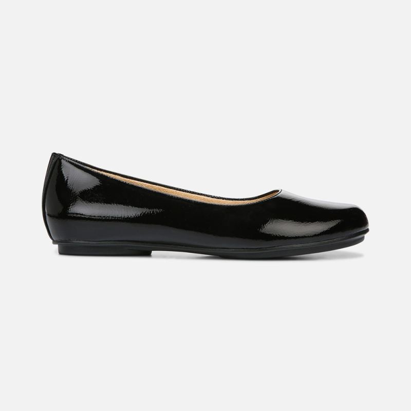 Naturalizer Women's Maxwell Ballet Flat - Black Patent Leather