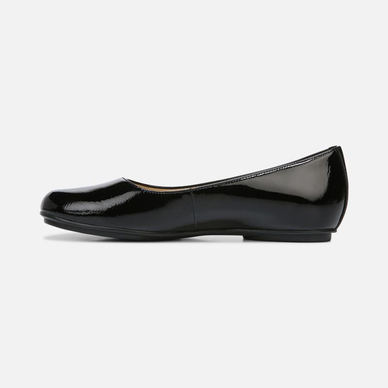 Naturalizer Women's Maxwell Ballet Flat - Black Patent Leather