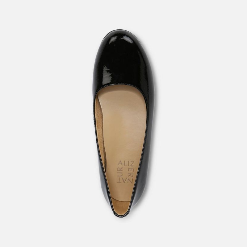 Naturalizer Women's Maxwell Ballet Flat - Black Patent Leather