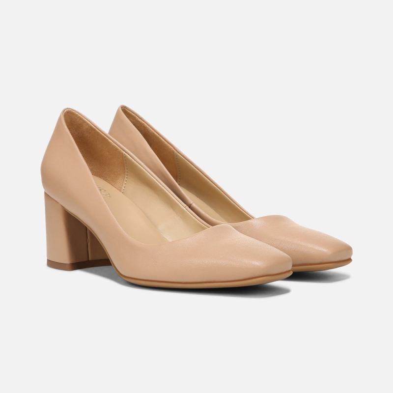 Naturalizer Women's Warner Pump - Nude Synthetic