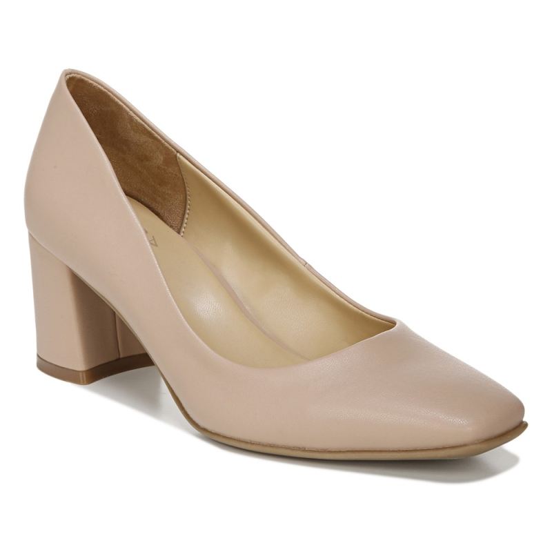 Naturalizer Women's Warner Pump - Nude Synthetic
