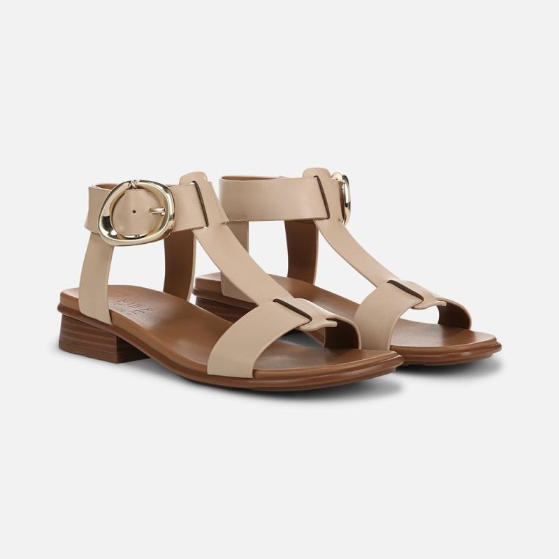 Naturalizer Women's Brandy Sandal - Coastal Tan Leather