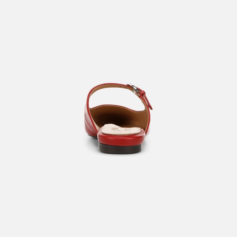 Naturalizer Women's Apple Mary Jane Mule - Red Faux Leather