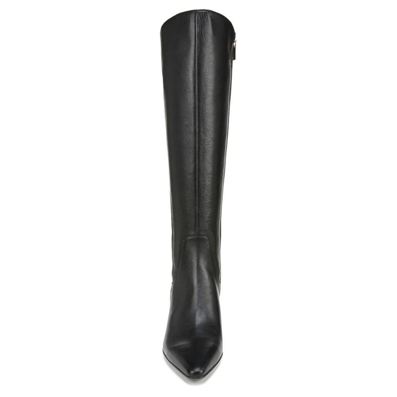 Naturalizer Women's Deesha Wide Calf Knee High Boot - Black Leather