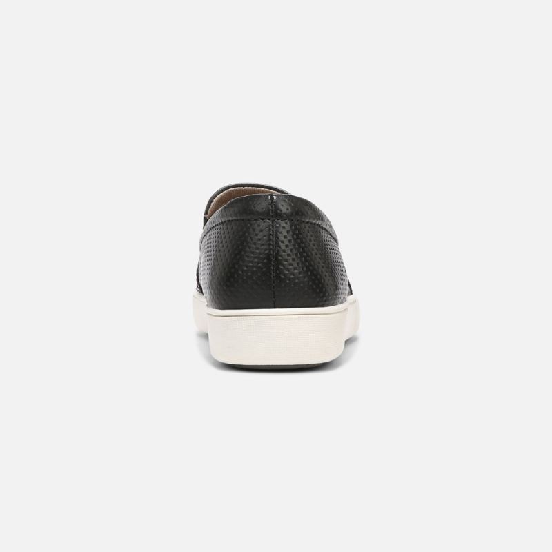Naturalizer Women's Marianne Slip On Sneaker - Black Leather