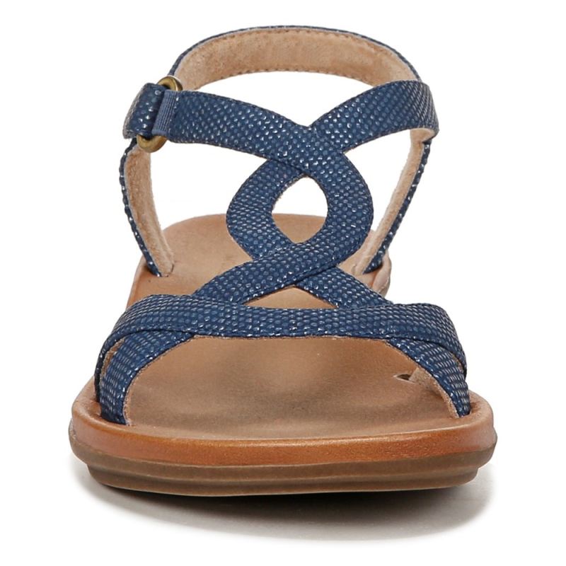 Naturalizer Women's SOUL Solo Sandal - Blue Synthetic