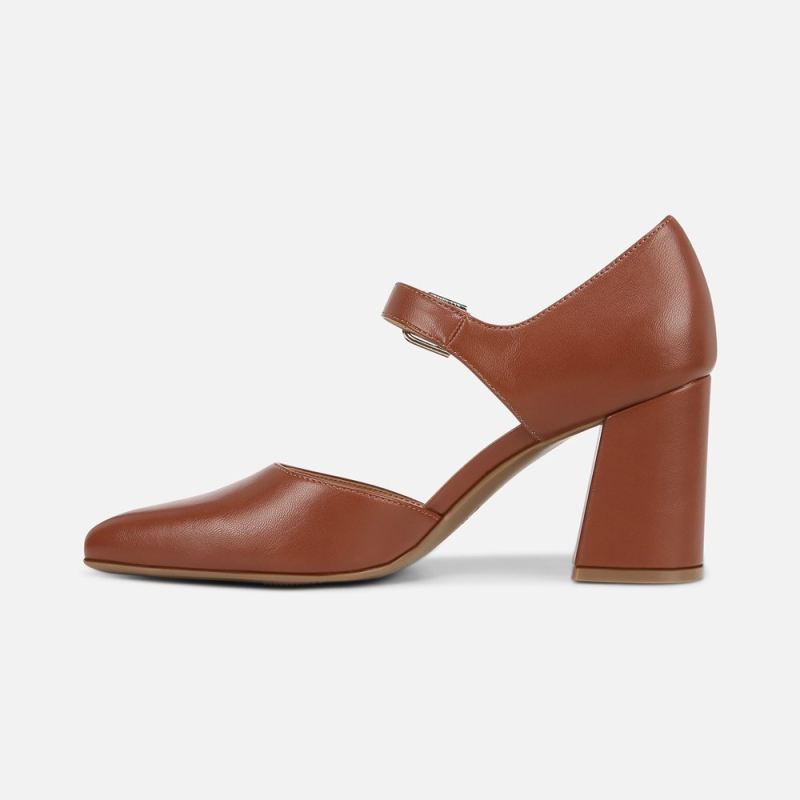 Naturalizer Women's Pixie Mary Jane - Brazil Nut Brown Synthetic