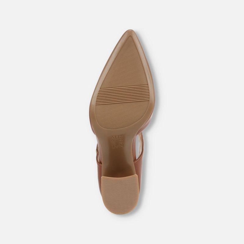 Naturalizer Women's Pixie Mary Jane - Brazil Nut Brown Synthetic