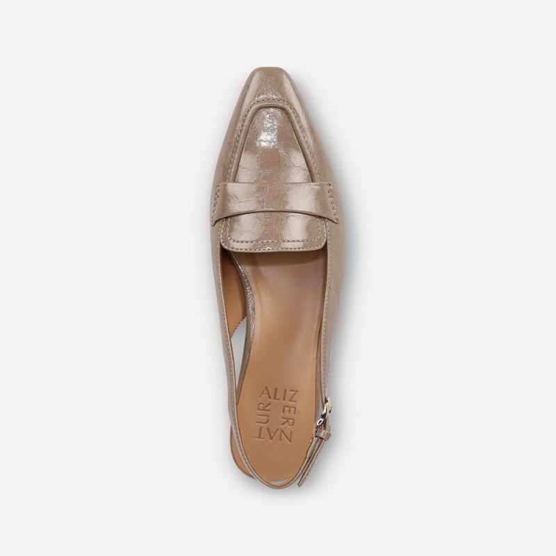 Naturalizer Women's Garner Slingback - Taupe Faux Leather