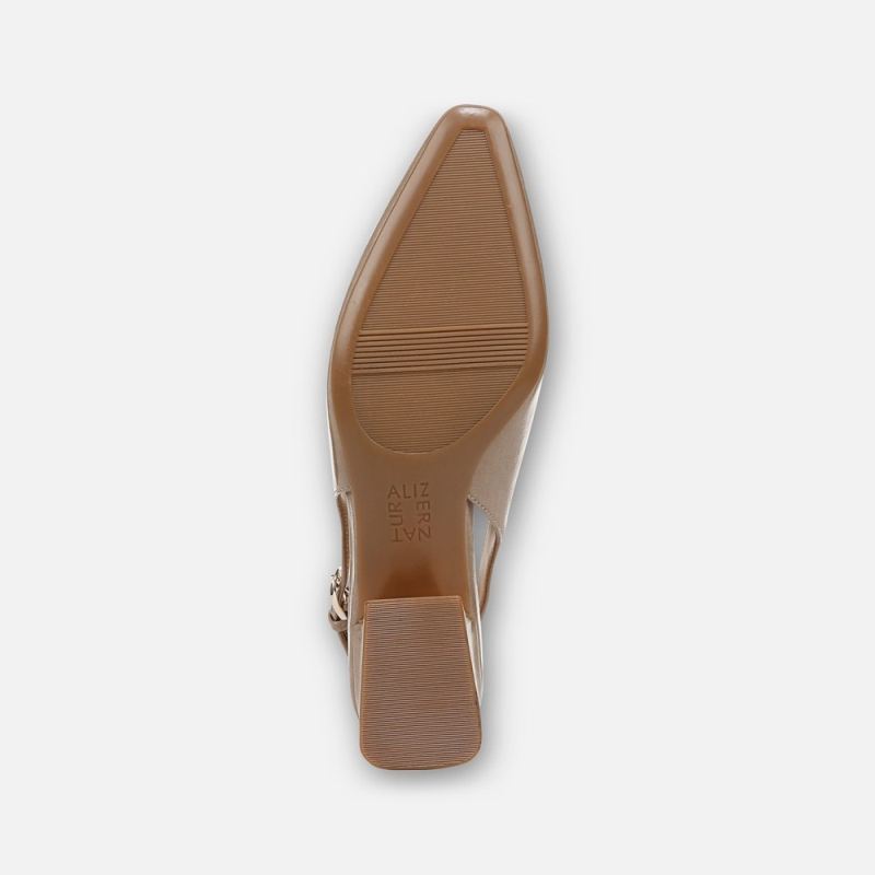 Naturalizer Women's Garner Slingback - Taupe Faux Leather