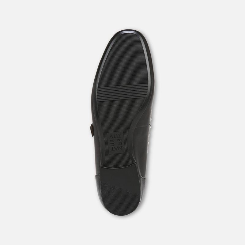 Naturalizer Women's Kelly Mary Jane Flat - Black Leather