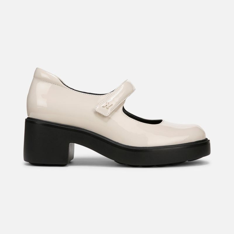 Naturalizer Women's Amanda Mary Jane - Porcelain Patent Faux Leather