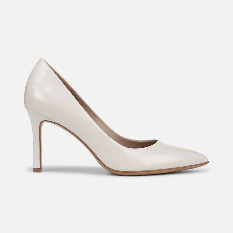 Naturalizer Women's Anna Pump - Warm White Leather