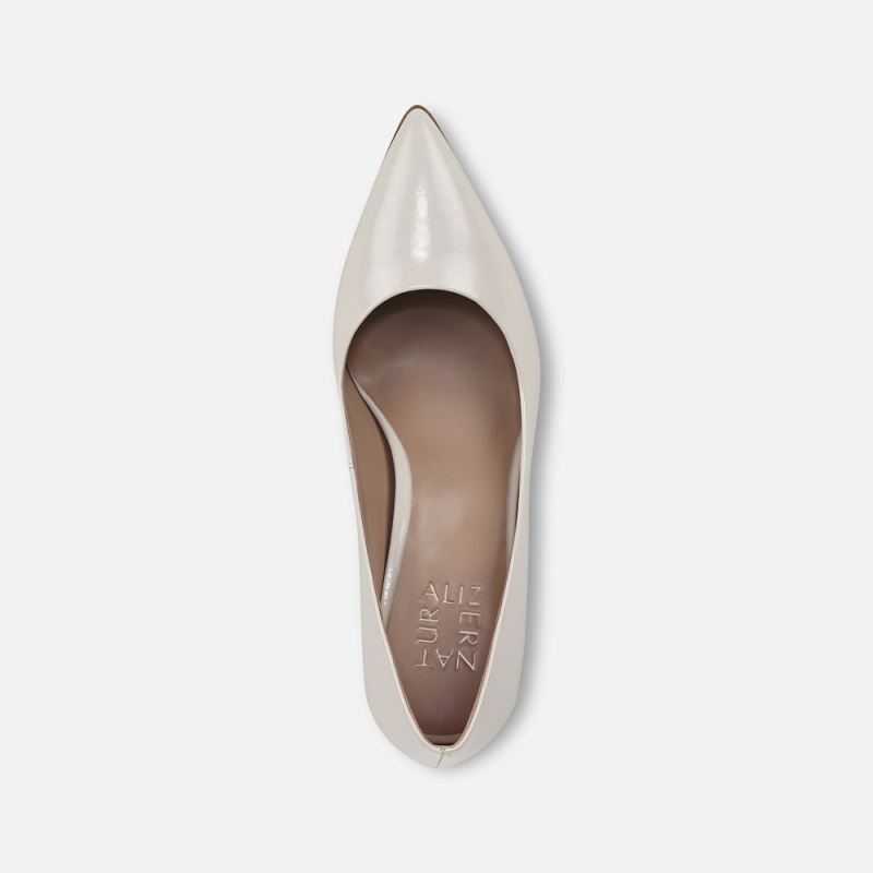 Naturalizer Women's Anna Pump - Warm White Leather