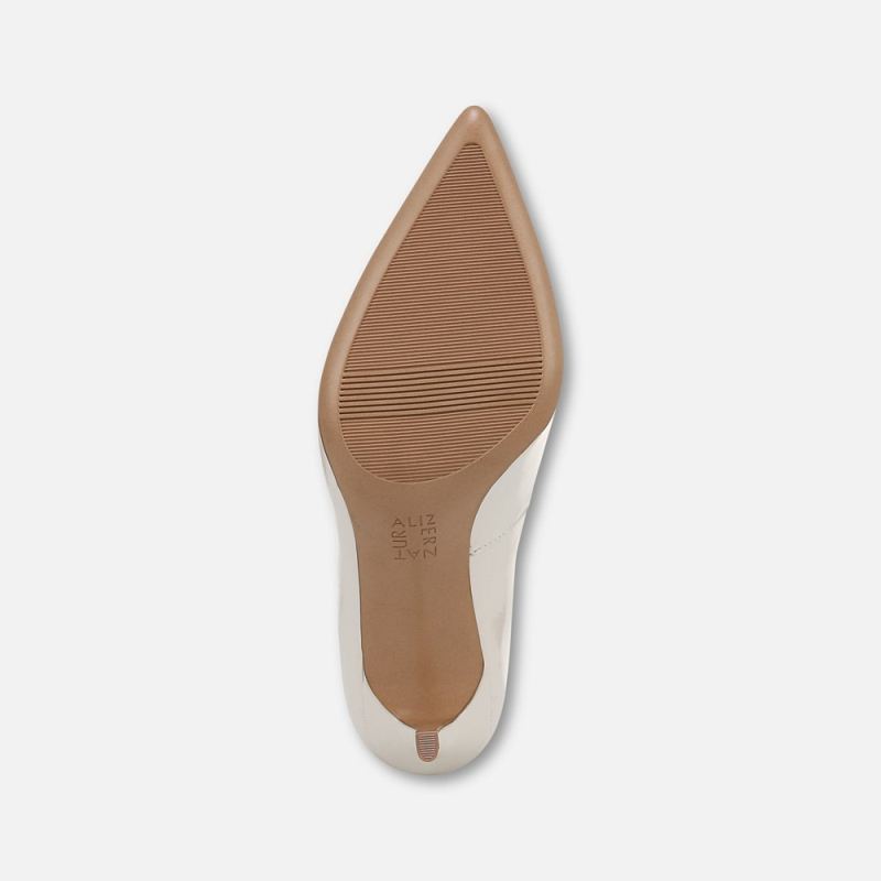 Naturalizer Women's Anna Pump - Warm White Leather
