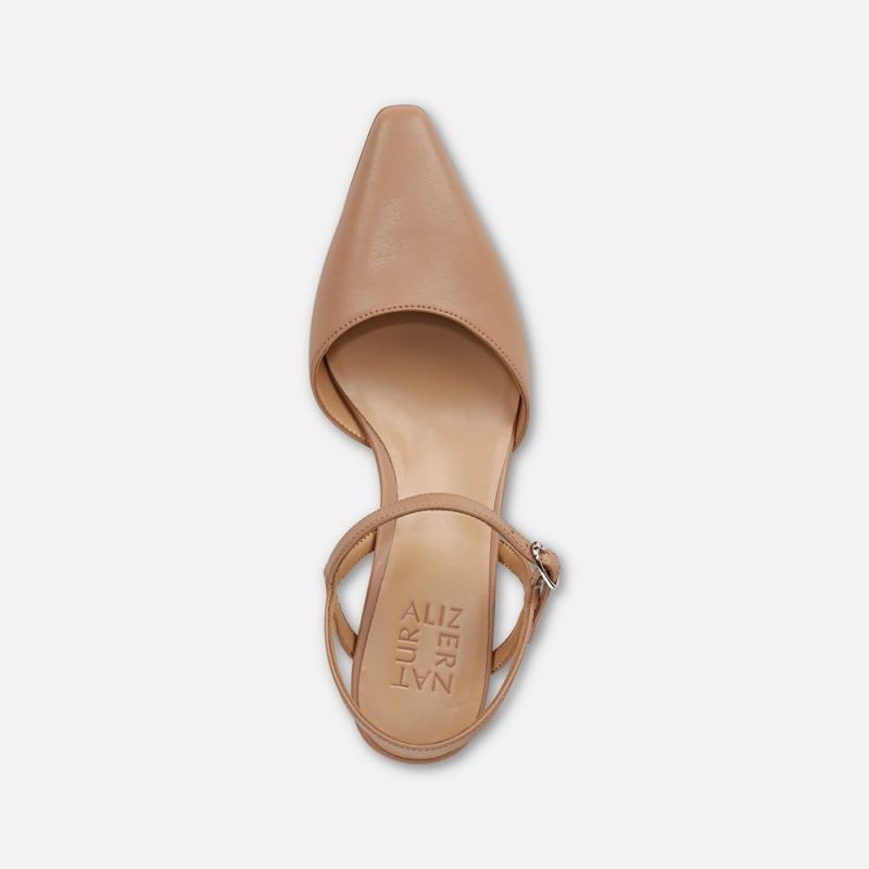 Naturalizer Women's Tara Dress Shoe - Taupe Faux Leather
