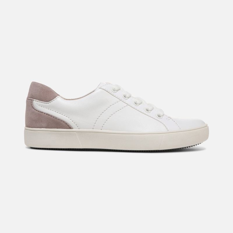 Naturalizer Women's Morrison Sneaker - White/Taupe Leather