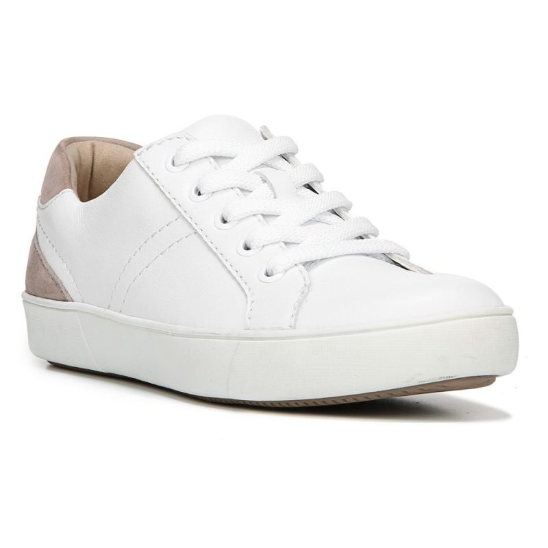 Naturalizer Women's Morrison Sneaker - White/Taupe Leather