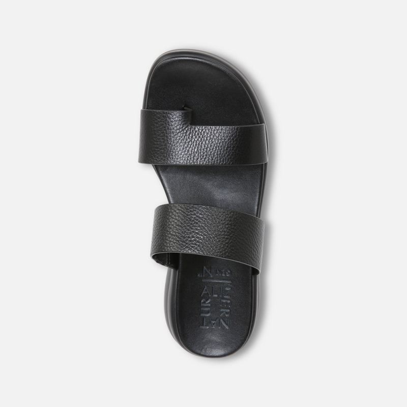 Naturalizer Women's Drift 2 Sandal - Black Leather