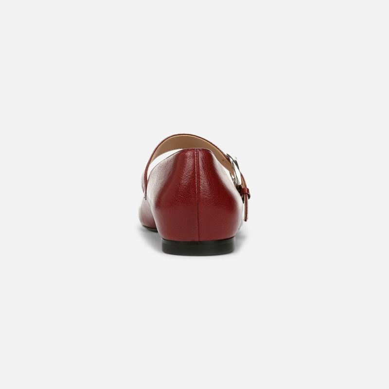 Naturalizer Women's 27 EDIT Carter Mary Jane - Cranberry Leather