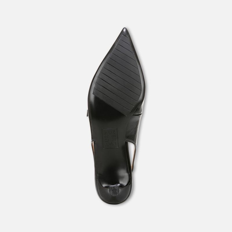 Naturalizer Women's Grayson Mary Jane Slingback - Black Faux Leather